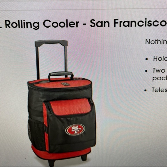 NFL 49ers Cooler - Picture 1 of 2